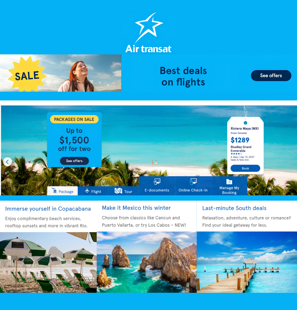 Transat or Expedia Deal