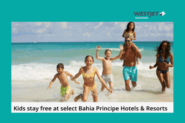 West Jet Kids Free Deal